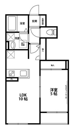 プリムヴェールの物件間取画像